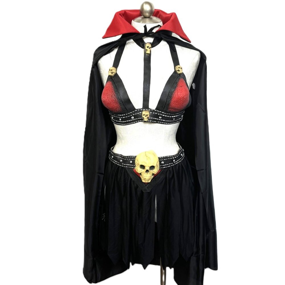 Warrior Queen Latex Cosplay Halloween Costume Fun World  NOS NWT